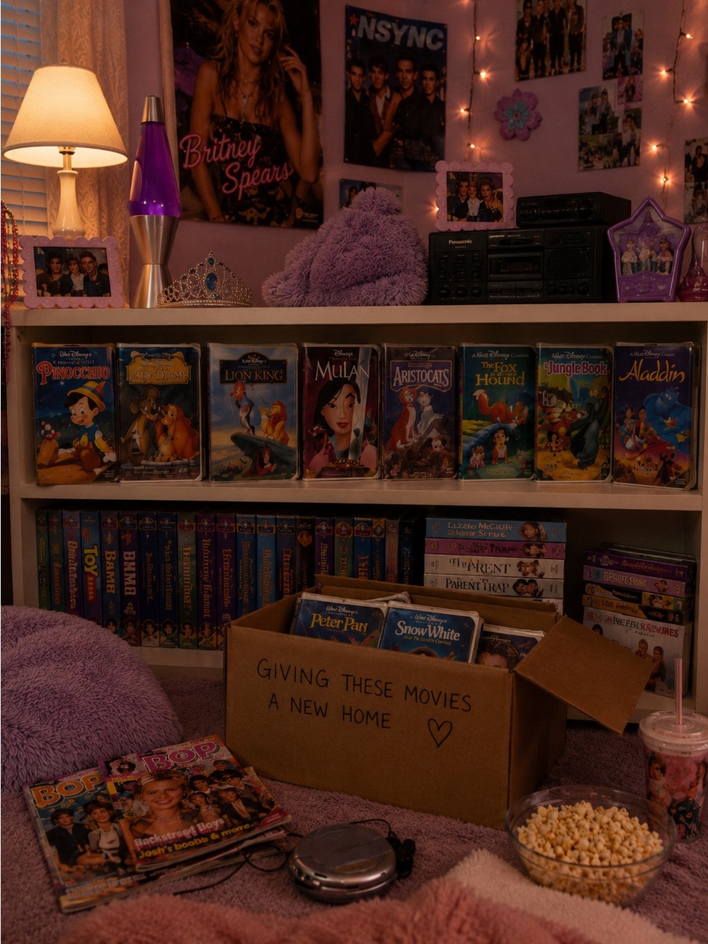 Disney Classic VHS Collection - Multicolor Covers
